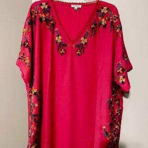 CHIC SOUL Embroidered Top ⭐️NEVER WORN⭐️